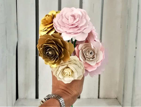 Paper Flower Bouquet Workshop at The Joint: Craft and Meeting House